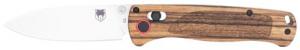 Cobratec Zebrawood Folder 3" - CTZWDBLDNS
