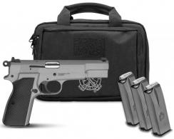 Springfield Armory SA-35 Gear Up Pkg 9mm Luger 15+1 5" Stainless Steel Barrel, Tungsten Cerakote - HP9201TGPKG Springfield Armory SA-35 Gear Up Pkg 9mm Luger 15+1 5" Stainless Steel Barrel, Tungsten Cerakote - HP9201TGPKG