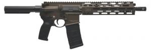 Heckler & Koch MR556 A4 5.56x45mm 10+1 11" Black Threaded Barrel, M-LOK Handguard, Patriot Brown Picatinny Rail Receiver, Black  - 81001202