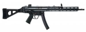 Heckler & Koch SP5L 9mm, Midwest Industries Handguard, SB Brace, 2-30rd Mags - 81001190 Heckler & Koch SP5L 9mm, Midwest Industries Handguard, SB Brace, 2-30rd Mags - 81001190