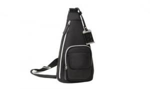 Bulldog Gun Cases Concealed Carry Sling Bag with Holster, Black - BDP-084