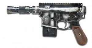 Battle Arms Development Solo Blaster .22 LR 10+1 5.38" Silver Optic Ready Slide, 3-Tone Battle Worn Frame, Wood - BAD-SOLO-BLASTER Battle Arms Development Solo Blaster .22 LR 10+1 5.38" Silver Optic Ready Slide, 3-Tone Battle Worn Frame, Wood - BAD-SOLO-BLASTER