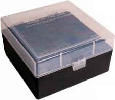 Berry's 25338 Ammo Box Clear/Black Polypropylene 100rd - 952