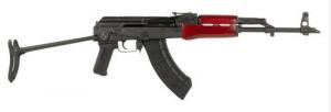 CENTURY ARMS WASR-10 7.62 Black Romanian AK Barrel, Black Underfolding Stock, Red AKM Pattern Furniture - RI3321RN CENTURY ARMS WASR-10 7.62 Black Romanian AK Barrel, Black Underfolding Stock, Red AKM Pattern Furniture - RI3321RN