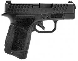 Gforce Arms Rapture Subcompact Frame 9mm 12+1 3.25" Black Steel Barrel, Black Optic Cut/Serrated Steel Slide,  - GF932512BB