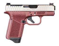 Gforce Arms Rapture Subcompact Frame 9mm 12+1 3.25" Black Steel Barrel, Nickel Optic Cut/Serrated Steel Slide, - GF932512CN