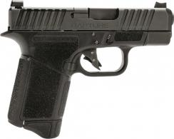 Gforce Arms Rapture Subcompact Frame 9mm 12+1 3.25" Black Steel Barrel, Black Optic Cut/Serrated Steel Slide,  - GF932512GB