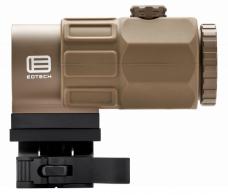 EOTech, G45 Magnifier, 5X, QD Mount, Switch to Side, 34mm, Matte Finish, Tan - 506 EOTech, G45 Magnifier, 5X, QD Mount, Switch to Side, 34mm, Matte Finish, Tan - 506