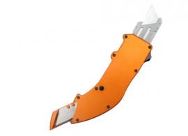 Templar Knife Squire Utility OTF Razor Plain Orange Anodized 5.38" Aluminum Handle