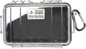 Pelican 1050025100 Micro Case Black/Clear Polycarbonate 7.99" Long - 611 Pelican 1050025100 Micro Case Black/Clear Polycarbonate 7.99" Long - 611