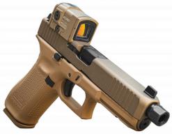 Glock G17 Gen5 Full Size 9mm Flat Dark Earth Finish with Aimpoint ACRO Red Dot, 17+1 - UA175S204N17FDE Glock G17 Gen5 Full Size 9mm Flat Dark Earth Finish with Aimpoint ACRO Red Dot, 17+1 - UA175S204N17FDE