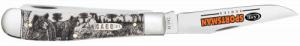 Case 81223 Sportsman Trapper 3.24" Clip/3.27"Spey Folding Plain Mirror Polished Tru-Sharp SS Blade - 201