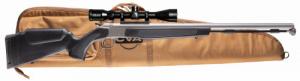 CVA PR2050SSCP Optima Scope Package 50 Cal 26" Stainless Fluted Barrel, Drilled & Tapped Stainless Steel Receiver, Fixed Black S - 116 CVA PR2050SSCP Optima Scope Package 50 Cal 26" Stainless Fluted Barrel, Drilled & Tapped Stainless Steel Receiver, Fixed Black S - 116