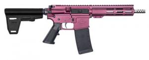 Great Lakes Firearms AR15 Semi Auto Pistol, 223 Wylde, 7.5" Threaded Barrel, Black Cherry, 30 Rounds - GL15223SSPBCHY Great Lakes Firearms AR15 Semi Auto Pistol, 223 Wylde, 7.5" Threaded Barrel, Black Cherry, 30 Rounds - GL15223SSPBCHY