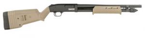 Mossberg & Sons 590S Compact 12 GA Pump 3" 9+1 18.50" Drilled & Tapped Receiver, Synthetic Stock - 51608 Mossberg & Sons 590S Compact 12 GA Pump 3" 9+1 18.50" Drilled & Tapped Receiver, Synthetic Stock - 51608