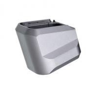 Tyrant CNC TDVP9MAGEXGREY Magazine Extension Fits H&K VP9/VP40/VP30 5rd Grey Aluminum - 1263