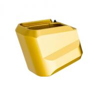 Tyrant CNC TDVP9MAGEXGOLD Magazine Extension Extension Fits H&K VP9/VP40/VP30 5rd Gold Aluminum - 1263