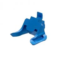 Tyrant CNC TDVP9EBLUE Extended Magazine Release 9mm/40 S&W Fits Heckler & Koch VP9/VP40 Blue Aluminum - 1263