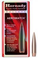 Hornady Aeromatch 30Cal 175gr Hollow Point Boat Tail 100 Per Box/15 Case - 30719