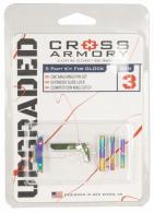 Cross Armory 3 Piece Upgrade Kit P80 Gen1-3 Rainbow - CRGOKRB