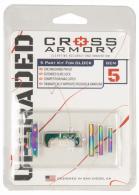Cross Armory 3 Piece Upgrade Kit For Glock Gen5 Rainbow Aluminum - CRG5OKRB Cross Armory 3 Piece Upgrade Kit For Glock Gen5 Rainbow Aluminum - CRG5OKRB