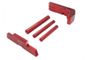 Cross Armory 3 Piece Upgrade Kit For Glock 43 Red Aluminum - CRG43SOKRD Cross Armory 3 Piece Upgrade Kit For Glock 43 Red Aluminum - CRG43SOKRD