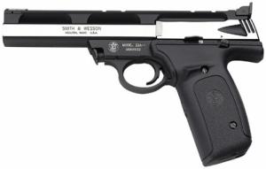 Smith & Wesson 22A Classic 22 LR 5.5" 10+1 Rubber Grips Two Tone Finish - 107437 Smith & Wesson 22A Classic 22 LR 5.5" 10+1 Rubber Grips Two Tone Finish - 107437
