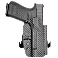 Rounded Gear GLK192332CFRHOWBPDL Paddle Holster OWB Black Carbon Fiber Kydex Fits Glock 19 Right Hand - 1239 Rounded Gear GLK192332CFRHOWBPDL Paddle Holster OWB Black Carbon Fiber Kydex Fits Glock 19 Right Hand - 1239