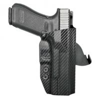 Rounded Gear GLK172231CFRHOWBPDL Paddle Holster OWB Black Carbon Fiber Kydex Fits Glock 17 Right Hand - 1239 Rounded Gear GLK172231CFRHOWBPDL Paddle Holster OWB Black Carbon Fiber Kydex Fits Glock 17 Right Hand - 1239