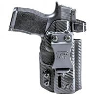 Rounded Gear RGDRUIDGLKDSCFAMBI Druid IWB/OWB Black Carbon Fiber Kydex Fits Glock 17/19/23/32 Ambidextrous - 1239