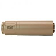 Griffin Armament Optimus 6 Suppressor, 6.68" Long, 6mm, Flat Dark Earth - GAOP6UMFDE-W Griffin Armament Optimus 6 Suppressor, 6.68" Long, 6mm, Flat Dark Earth - GAOP6UMFDE-W
