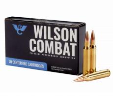 Wilson Combat Rifle Ammo, 223 Remington, 69 Grain, Hollow Point Boat Tail Match, 20 Rounds - 437 Wilson Combat Rifle Ammo, 223 Remington, 69 Grain, Hollow Point Boat Tail Match, 20 Rounds - 437