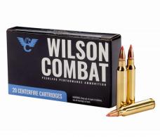 Wilson Combat Rifle Ammo, 223 Remington, 60 Grain, Hornady V-Max, 20 Rounds - 437