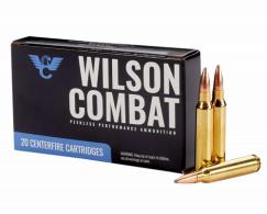 Wilson Combat Rifle Ammo, 223 Remington, 65 Grain, Sierra GameKing Spitzer Boat Tail, 20 Rounds - 437 Wilson Combat Rifle Ammo, 223 Remington, 65 Grain, Sierra GameKing Spitzer Boat Tail, 20 Rounds - 437