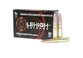 Wilson Combat Lehigh Defense Rifle Ammo, 300 Blackout, 194 Grain, Tipped Maximum Expansion, 20 Rounds - LA300BLK194ME3 Wilson Combat Lehigh Defense Rifle Ammo, 300 Blackout, 194 Grain, Tipped Maximum Expansion, 20 Rounds - LA300BLK194ME3