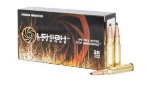 Wilson Combat Lehigh Defense Rifle Ammo, 308 Winchester, 165 Grain, Tipped Extreme Chaos, 20 Rounds - LA308165TXC