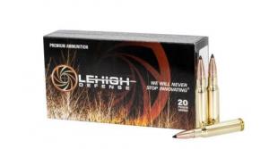Wilson Combat Rifle Ammo, 308 Winchester, 200 Grain, Lehigh Defense Controlled Chaos, 20 Rounds - LA308175TXC Wilson Combat Rifle Ammo, 308 Winchester, 200 Grain, Lehigh Defense Controlled Chaos, 20 Rounds - LA308175TXC