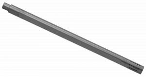 True Precision Inc TP1022BBLA TP/22 16" Compensated Stealth Gray 416R Stainless Steel Barrel Fits Ruger 10/22 - 1224