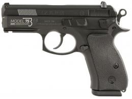 CZ-USA P-01 50th Anniversary Compact Frame 9mm 15+1 3.75" Black Steel Barrel, Black Steel Serrated Slide, Black Poly - 91161