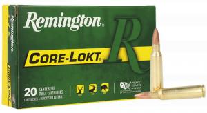 Remington Core-Lokt Rifle Ammo, 250 Savage, 100 Grain, 20 Rounds - 29077