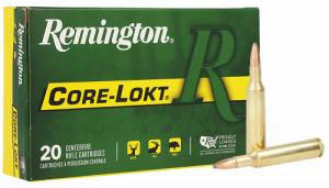 Remington Core-Lokt Rifle Ammo, 6mm, 100 Grain, 20 Rounds - 29051 Remington Core-Lokt Rifle Ammo, 6mm, 100 Grain, 20 Rounds - 29051