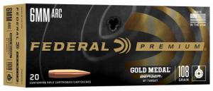 Federal Premiun Rifle Ammo, 6.5 Grendel, 120 Grain, Open Tip Match, 20 Rounds - GM6ARCBT1 Federal Premiun Rifle Ammo, 6.5 Grendel, 120 Grain, Open Tip Match, 20 Rounds - GM6ARCBT1