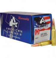 Hornady American Gunner 7.62 NATO/.308 WIN NATO 155 GR Boat Tail Hollow 50rd box Hornady American Gunner 7.62 NATO/.308 WIN NATO 155 GR Boat Tail Hollow 50rd box