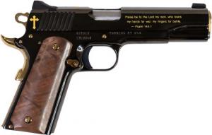 Cnc Firearms Kimber 1911 Crusader Limited Edition .45 ACP 7+1 5" Diamond Like Coating w/24kt Gold Inlay Frame, Walnut - CNCCRUS1911