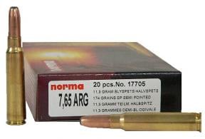 Norma 6.5MM X 55 MM Swede 156 Grain Soft Point 20/Box - 16552