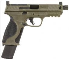 Smith & Wesson M&P PC M2.0 Full Size Frame 9mm Luger 23+1 4.80" Black Armornite Threaded Barrel - 14646