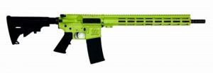 Great Lakes Firearms AR-15 Semi Auto Rifle, 223 Wylde, 16" Threaded Barrel, Zombie Splatter, 30 Rounds - GL15223SZOM