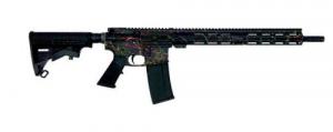 GLFA 223 Wylde AR15 Semi Auto Rifle Black w/ Multi-Colored Splatter - GL15223SBLK GLFA 223 Wylde AR15 Semi Auto Rifle Black w/ Multi-Colored Splatter - GL15223SBLK