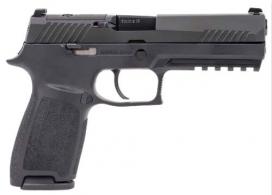 Sig Sauer P320 w/Optic Full Size Frame 9mm Luger 17+1 4.70" Black DLC Carbon Steel Barrel - 320F-9-BSSP-RS Sig Sauer P320 w/Optic Full Size Frame 9mm Luger 17+1 4.70" Black DLC Carbon Steel Barrel - 320F-9-BSSP-RS