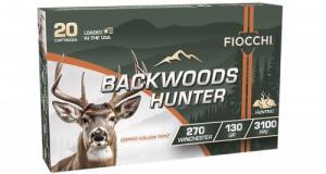 Fiocchi 270Win 130gr 20 Per Box/10 Case - 270BHC